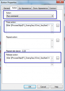 FactoryTalk Button Run Command Setup