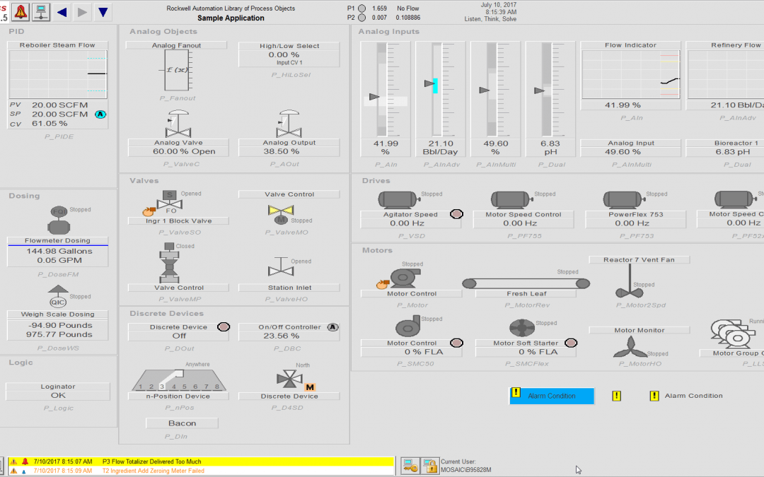 FactoryTalk SE Client Start Up Macro