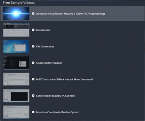 Udemy Advanced Servo Motion Mastery Samples