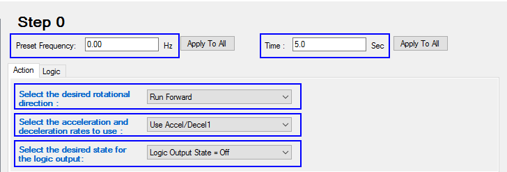 What is Inside PF525 Step Logic
